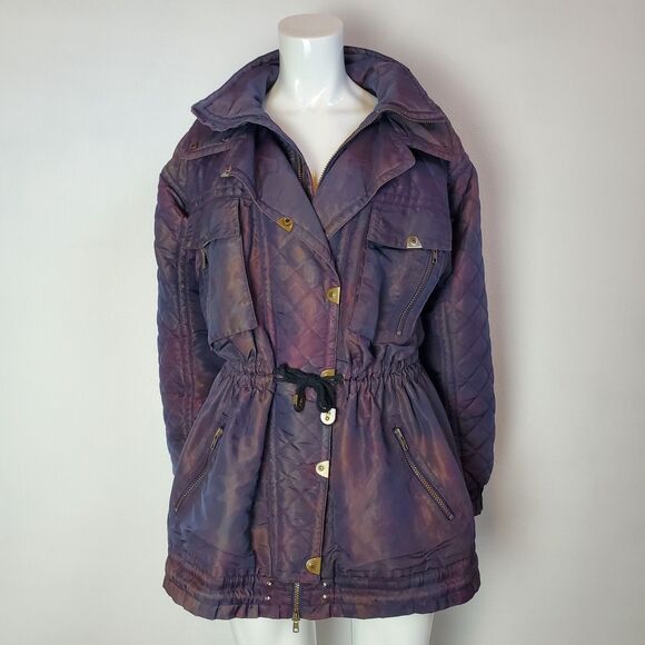 Vintage 80s Snuggler Purple Quilted Jacket - Picture 2 of 14